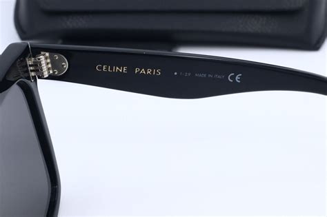 celine triomphe metal sunglasses real vs fake|How to spot fake Celine sunglasses. Real vs fake Celine.